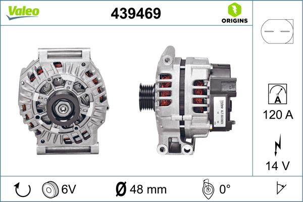 Mini Mini 2001-2008 Arası One 14V 120 A Alternatör Valeo Marka